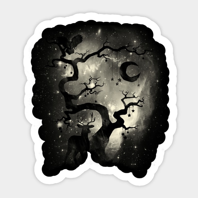 Stardust Forest Sticker by Tobe_Fonseca